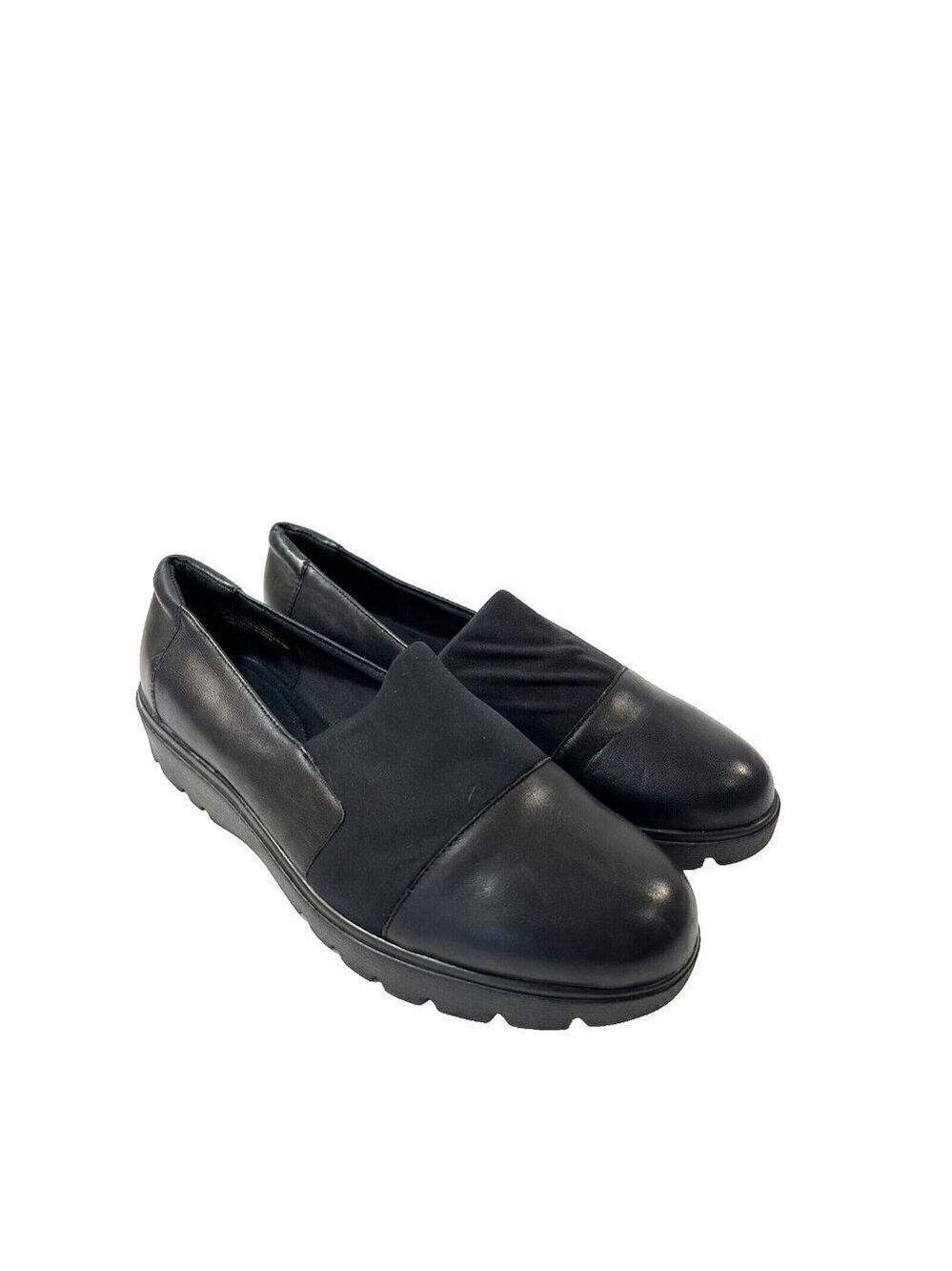 Easy Spirit Oreen Flats Slip-Ons Leather Womens Shoes Size 9 M